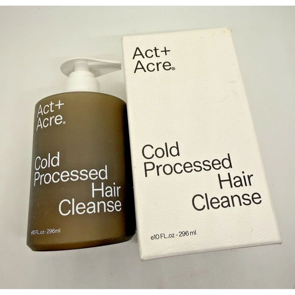 ACT+ ACRE Cold Processed Balancing Shampoo‎ Clarifying Cleanse for Build Up 10oz